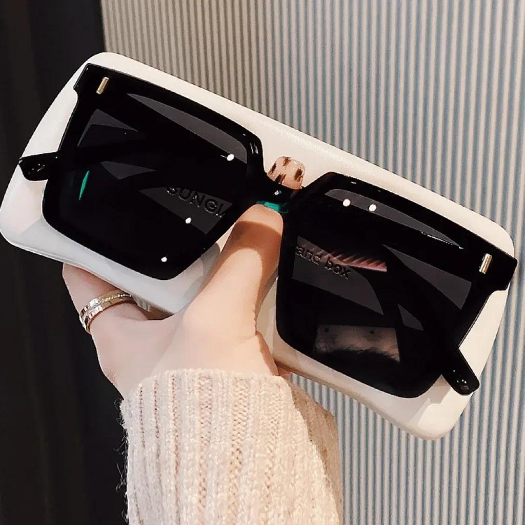 

Новые женские солнцезащитные очки с маленькой оправой, женские модные квадратные солнцезащитные очки для улицы и путешествий, трендовые очки UV400 1PC