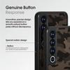 (Comes with wrist strap)(Anti-Scratch Dual Coating) Compatible with Meizu 20 Pro Case,Camo Clear Hard Back  Shockproof Advanced matte Protective Cover
