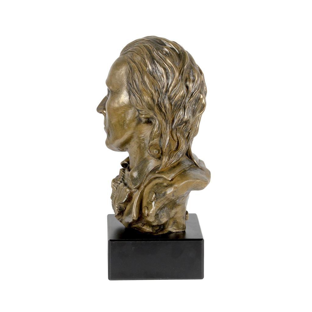 Friedrich Schiller - Marmorbüste, Statuette einer berühmten Persönlichkeit, Dekoration für Büro, Schule und Hotel von der Marke Art-Dog