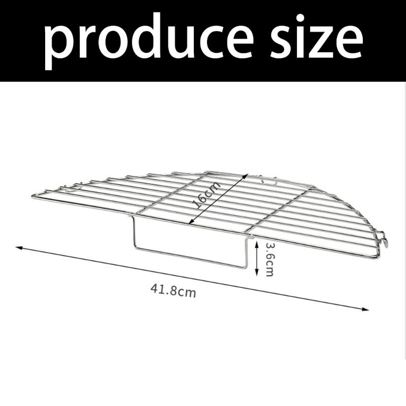 Metal Cooking Pan Companion Thick Frame Nonstick Grilling Rack Metal Texture Suitable for Baking Roasting Meal Tray