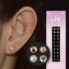 [2color] Simple Shine Acupuncture Therapy Ear Acupuncture Jewel Patch