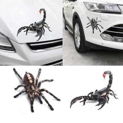 Styling Lovely Cool Spider 3D adesivi per auto Cartoon personalità creativa decorazione decalcomanie