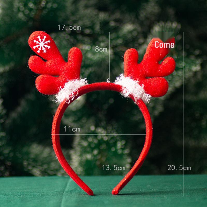 

Рождественский ободок с оленьими рогами - Маленький подарок для детей, Награды для студентов, Для обмена и Праздничный декор