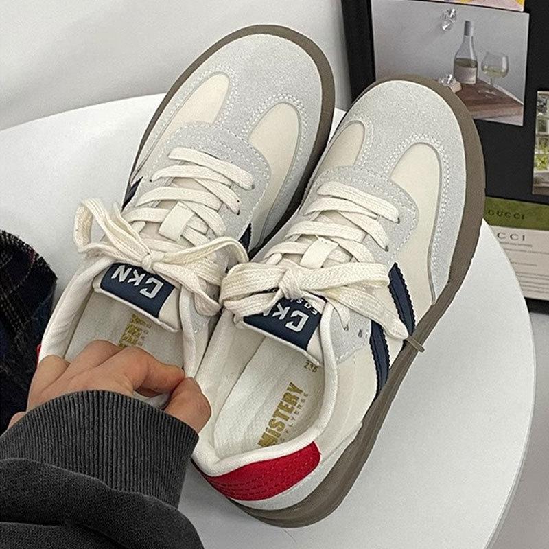 Retro Forrest Gump shoes casual sports board shoes German training shoes women's autumn new thick-soled versatile