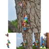 Creative Garden Decoration Micro Dwarf Climbing Figurine Made Of Durable Resin Material