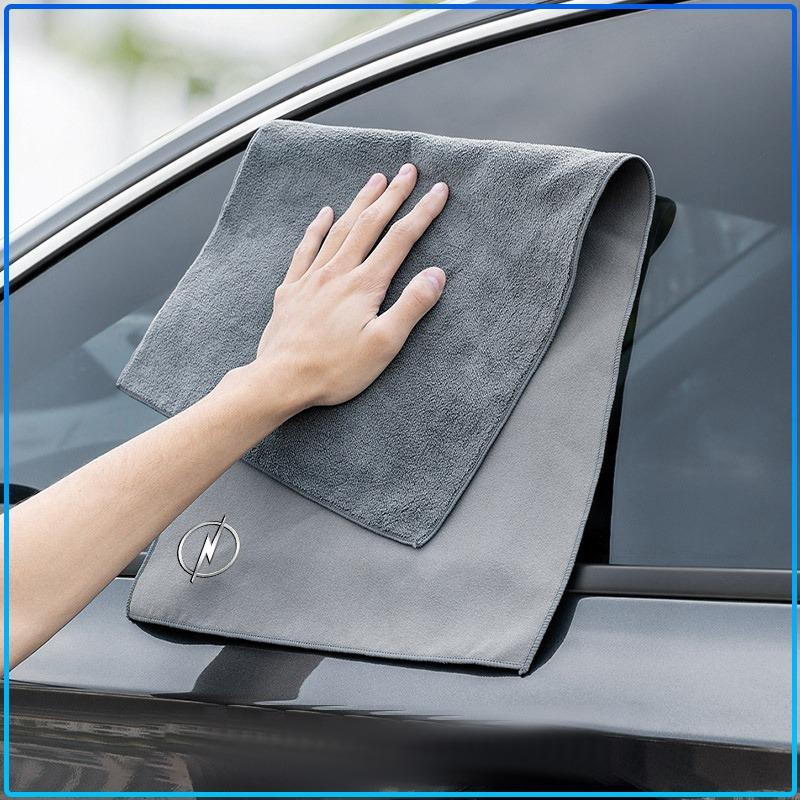 Car Cleaning Soft Brush Car Wash Towel Microfiber Cleaning Rag Cloth For Opel Astra H G J Insignia Mokka Zafira Corsa Vectra B C D