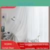Modern Minimalist Double Terelyne Strand Sheer Curtain For Living Room Bedroom And Study