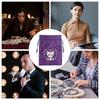 Tarot Drawstring Pouch Velvet Tarot Pouch Multifunctional Tarot Card Holder Tarot & Dice Bag Tarot Accessories Soft Oracle Cards