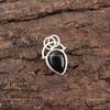 Mothers Day Sale Black Tourmaline Gemstone 925 Sterling Silver Unique Pendant PP-56-24