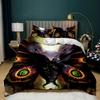 Butterfly Duvet Cover Set Butterfly Plum Branch Pattern Bedding Set Soft Bedclothes Twin Queen King Size Polyester Qulit Cover