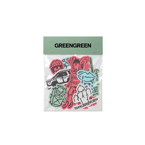 2° Pre-ordine Set di Adesivi CORTIS GREENGREEN