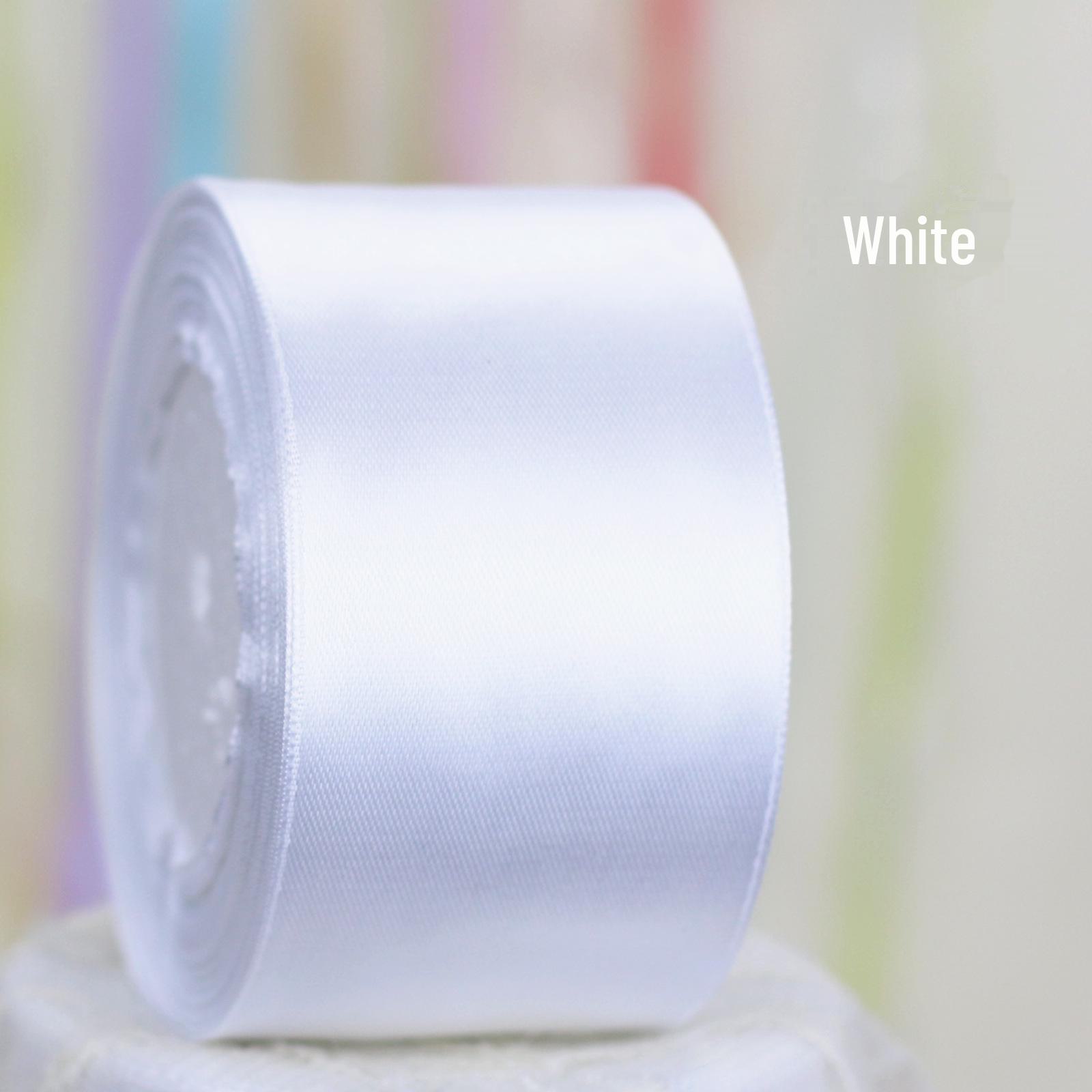 

5 см атласная лента-бантик для тортов и подарочных коробок 5cm 25y/roll