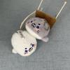 Cute 2Colors, Little 11CM Approx. Sea Seal Animal Plush Key Ring Pendant Doll , Cotton Stuffed Plush Gift Toy
