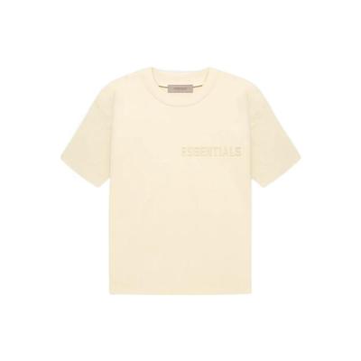 Essentials Short Sleeve Tee Unisex Tops Eggshell-White FOG-FW22-820