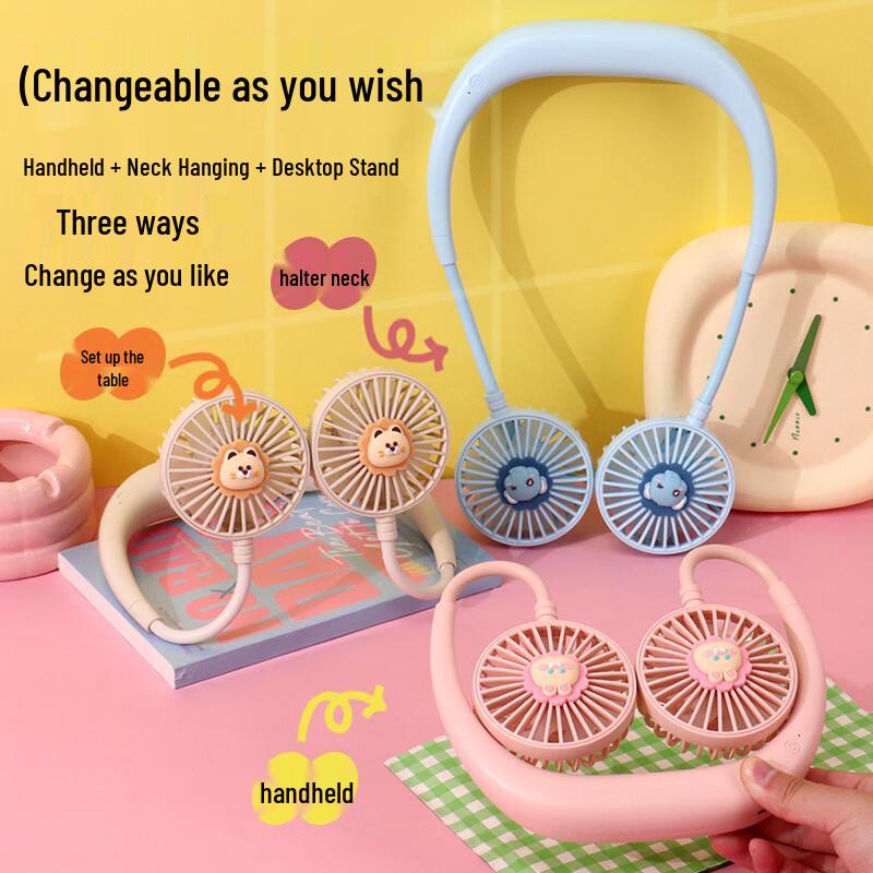 Hexapod Ant Portable Neck & Desktop Fan (5-Pack)