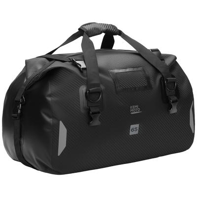 KEMIMOTO Motorrad-Sitztasche, 100% Wasserdicht, 14,9 gal (65 L) Großes Fassungsvermögen, Tourengepäck,