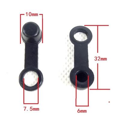 Lot de 20/30/40 bouchons de purge de frein, capuchons de graisse, capuchons anti-poussière en caoutchouc noir pour voiture et moto, vis M6/M8/M10