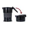 MCO Compact Foldable Electric Kettle, 600ml, Automatic Voltage Switching, Perfect for Travel and Overseas, Black, Product Code: 26634