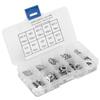 600pcs Flat Washer 304 Stainless Steel Washers Assortment Set Value Kit