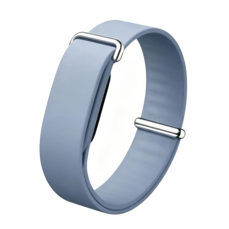 Silicone Magnetic Strap for Google Fitbit Air Rubber Loop Bracelet Outdoors Sports Band Wristband for Women Men