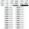 ACA1 3D Xdrive 20d 30d 35d 40d 50d 20i 25i 30i Emblema De Guardabarros De Coche Pegatina De Insignia De Maletero Para X1 X3 X4 X5