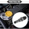 Supapă PCV Compatibilă pentru Toyota RAV4 2009-2018 pentru Toyota Venza 2009-2015, Fitinguri Durabile Metal Negru pentru Supapă de Ventilație Pozitivă a Carterului de Evacuare