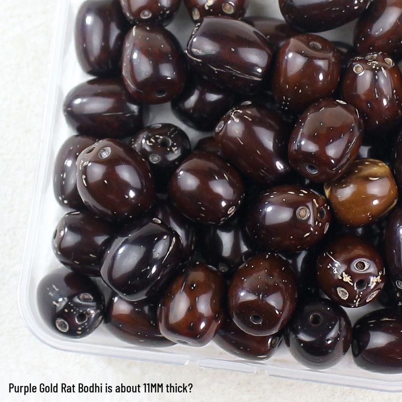 Vajra Star Moon Bodhi Beads - Raw Loose Beads for Handmade DIY Jewelry