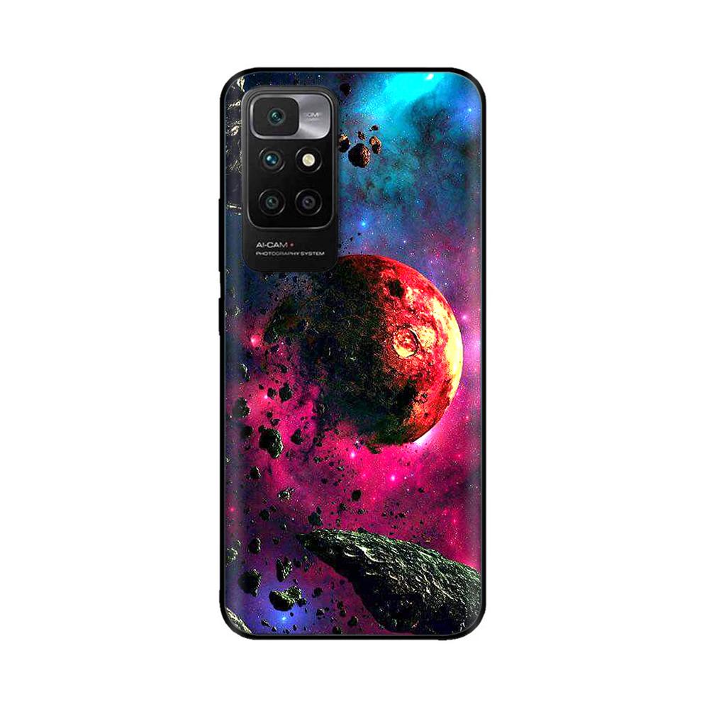 For Redmi10 Xiaomi Redmi 10 Case for Redmi 10 Prime Bumper 6.5 inch Soft TPU Silicone Cover For redmi10 Cases Marble Back Cover