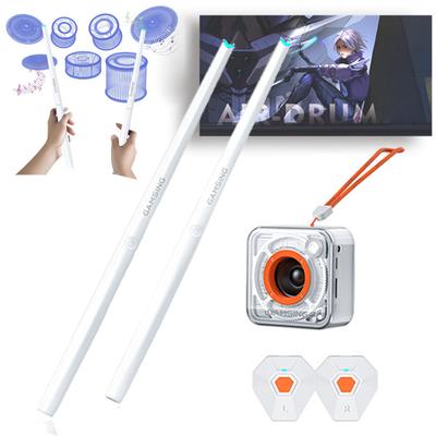 Portable Somatosensory Drum Kit Intelligent Virtual Air Electronic Drums Drumsticks Toys Beginner Children Musical Instrument Adults Kids Gift