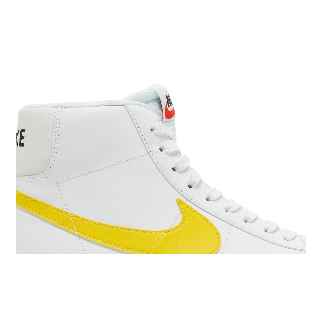 Nike Blazer Mid '77 Grade School 'White Pecan Vivid Sulfur' (Unisex) White / Pecan / Vivid Sulfur Skate Shoes DA4086 103
