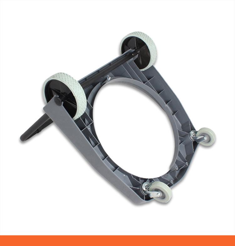 Baiyun Jiebaba BF502 Industrial Vacuum Cleaner Chassis with Rear Wheels