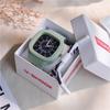 Men's And Women's Watches Women's Minimalist Design Square Shape Sports Watches Soft Wrist Watch Gift