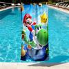 Super Mario Print Beach Towel Design, Soft, Lightweight. for Home Bathroom, Spa, Pool, Yoga, Surfing, Camping, Gift for Family, Friend
