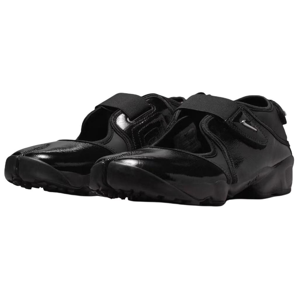 Nike  Air Rift Black Metallic Silver Women Sneakers IB8954-001