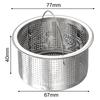 High Quality Brand New Drain Strainer Leakage Stainless Steel Funnel Filter Portable Replacement Sink Drain Tools
