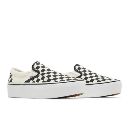 Vans Classic Slip-On Stackform 'Checkerboard - Black White' VN0A7Q5RTYQ