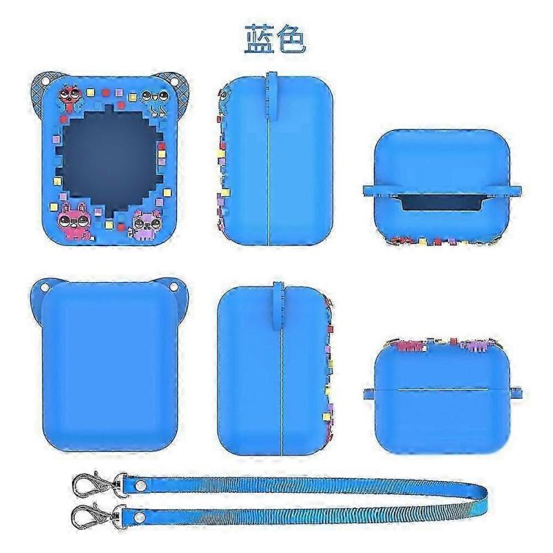 Bitzee Interactive Digital Pet Silicone Case with Lanyard - Protective Skin Sleeve for Virtual Electronic Pets