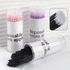 Eyelash Extension Removal Swabs Threaded Long Cleansing Stick Applicator Stick Eyelash Extension Micro Brush