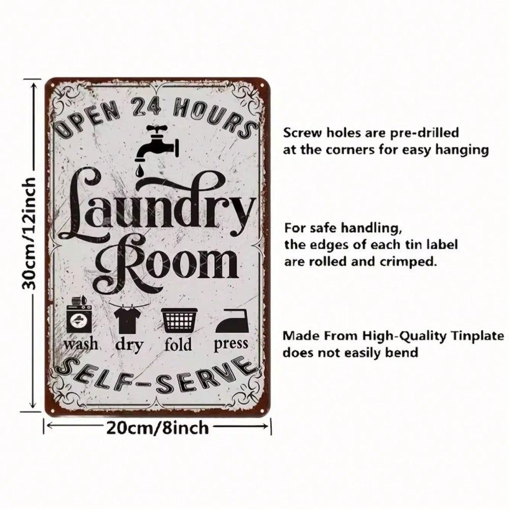 20x30cm Metal Tin Sign Retro Wall Art Home Decor