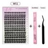 Dreamy Lashes 3D Positioning Technology Lightweight Feel Newbie Plus Practice Edition 196 Clusters 8-16mm