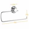 MaxHold Kitchen Paper Holder, Stainless Steel Suction Cup Type, Vacuum Adhesive, Kitchen Paper Storage, Towel Holder, Towel Hanger, for Kitchen and Ba