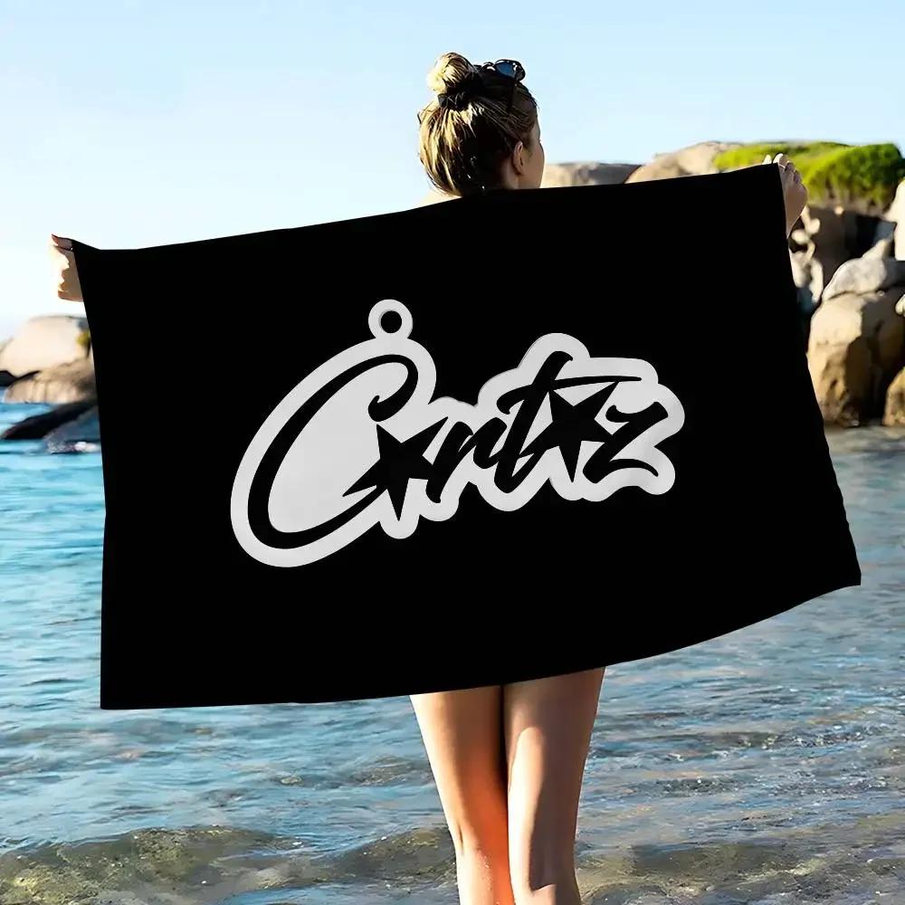Hot Fashion C-Corteizs Microfiber Printed Beach Towel Mountain Climbing Yoga Beach Swimming Running Absorbent Soft Towel