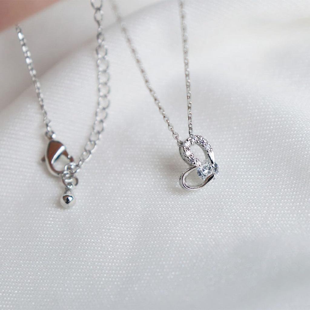 Petit Luu tete Bear Heart Size 4S & Necklace, 12cm, (July, Normal)