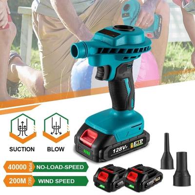 500W 2 W 1 Bezprzewodowa Dmuchawa Powietrzna Podwójnego Użytku Odkurzacz Inflator Usuwanie Kurzu z Komputera Narzędzie ssące