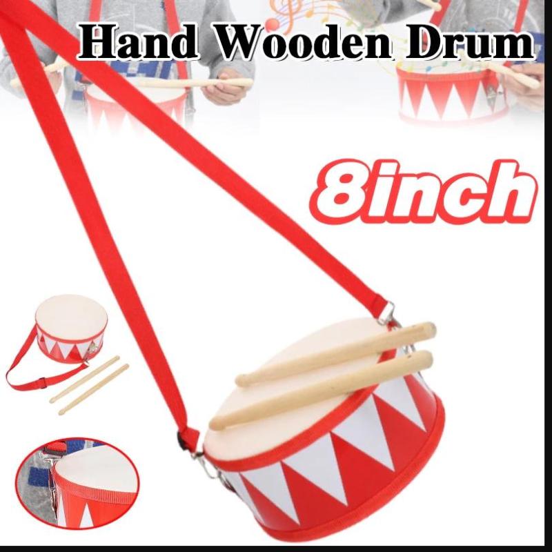 Drum Wood Kids Early Educational Musical Instrument For Children Baby Toys Beat Instrument Hand Drum