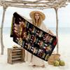 Wrestlemania Beach Towel Super Soft Absorbent Comfortable Lightweight