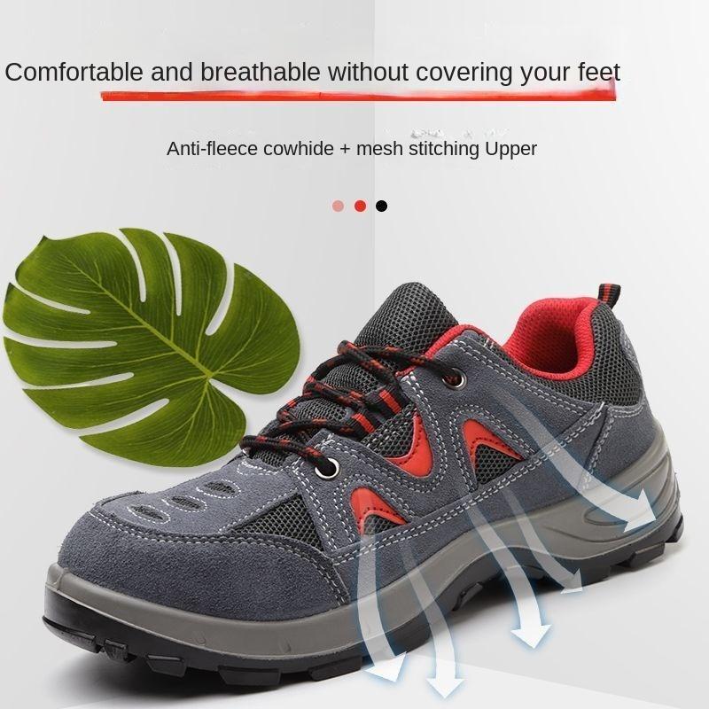 Anti-smashing, Anti-piercing, Deodorant and Breathable Work Shoes, Anti-scalding Protective Shoes, Summer Labor Insurance Shoes