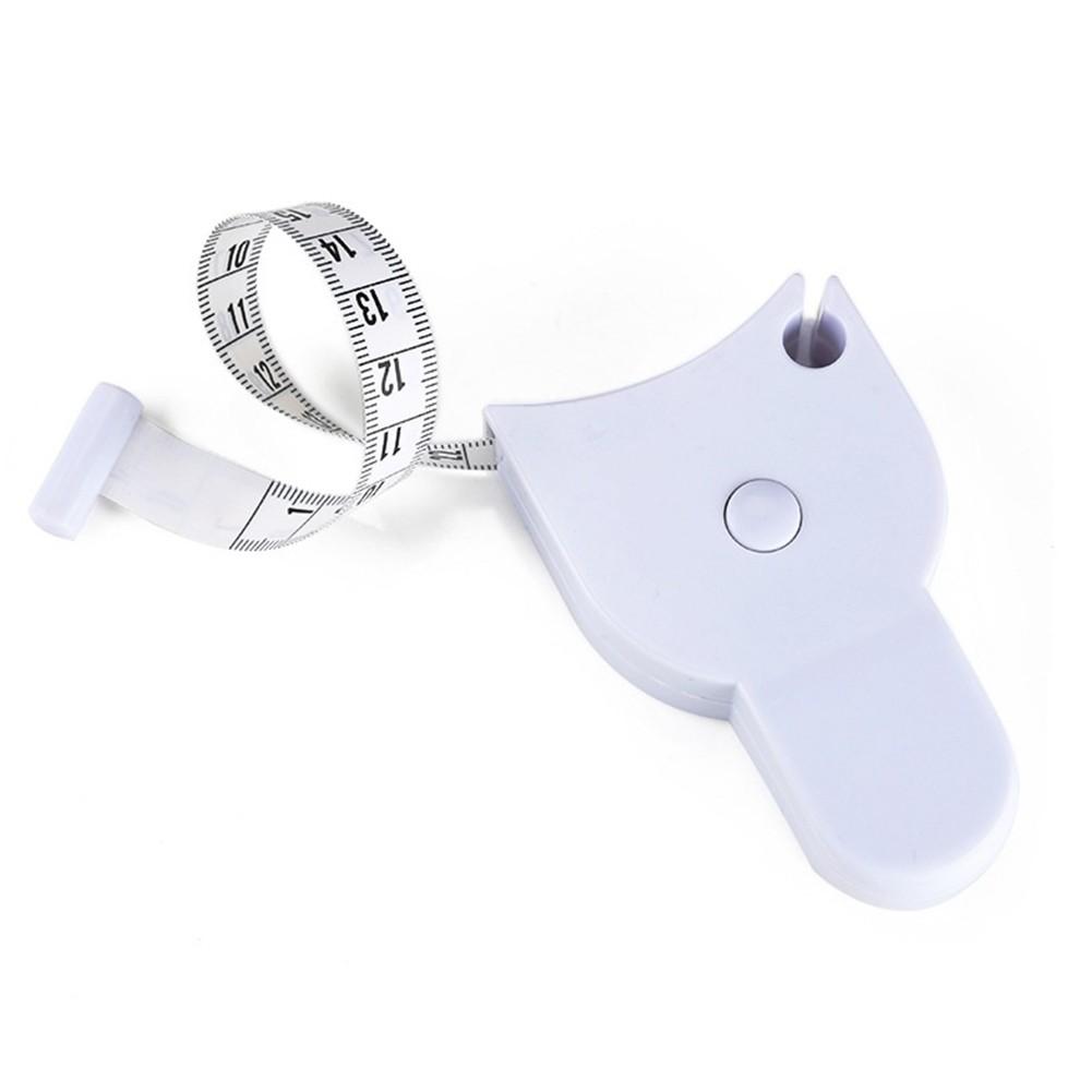 Body Tape Measuring Tape Plastic Tool White 0-150cm 150cm 9* 4.5 * 2cm Portable Retractable Brand New High Quality
