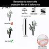 Luminous Outdoor Halloween Decorations Skeleton Cat Garden Stake, Glow in The Dark Ornament, Spooky Black Lawn Decor Acrylic Yard Art Stake