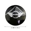 4pcs Car Wheel Center Stickers Hub Decals for Mini Cooper JCW R50 R52 R53 R56 R57 R58 R60 MINI CLUBMAN COUNTRYMAN Accessories